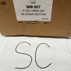 Genuine Ford Motor Blower Motor , MM-807, (F7ZZ-19805-BA) OEM