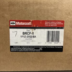 Genuine Ford Motorcraft BRCF-1 Caliper Assembly - Brake, 1F1Z-2552-BA