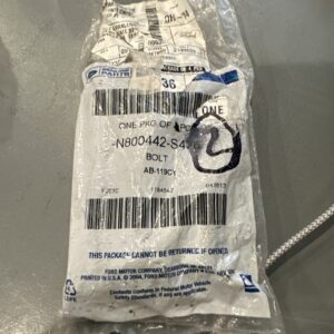 Genuine Ford Mount Bolt -N800442-S436 (2) Bolts