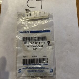 Genuine Ford OE (2) Clips W703505-S439
