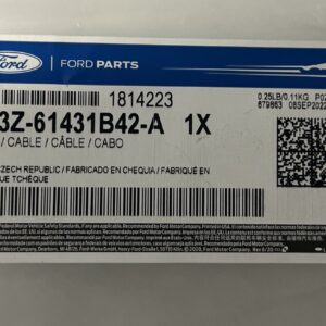 Genuine Ford OE BK3Z-61431B42-A - Rear Left Upper Door Latch Cable BK3Z61431B42A