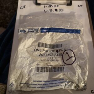 Genuine Ford OE Bolt W714402S439