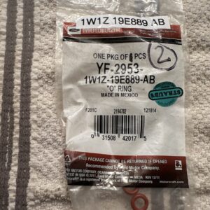 Genuine Ford Pressure Line(2) ORing 1W1Z-19E889-AB