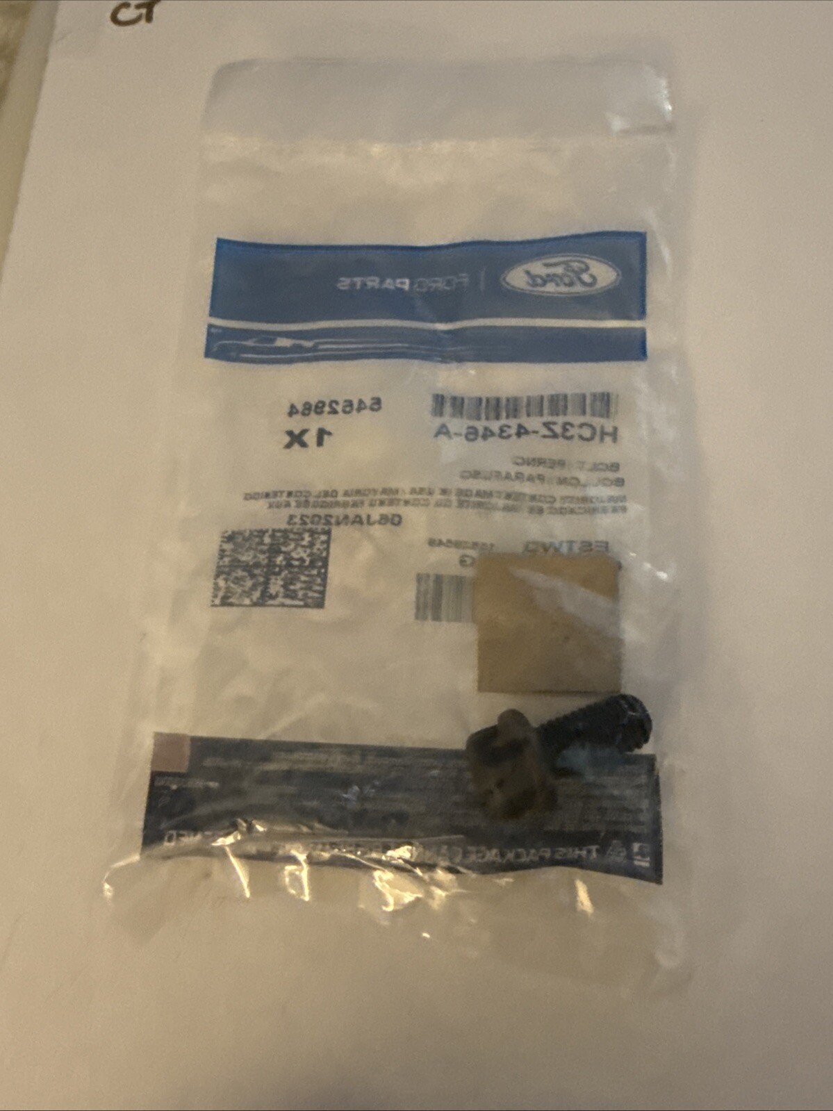 Genuine Ford Rear Cover Bolt HC3Z-4346-A - Image 4