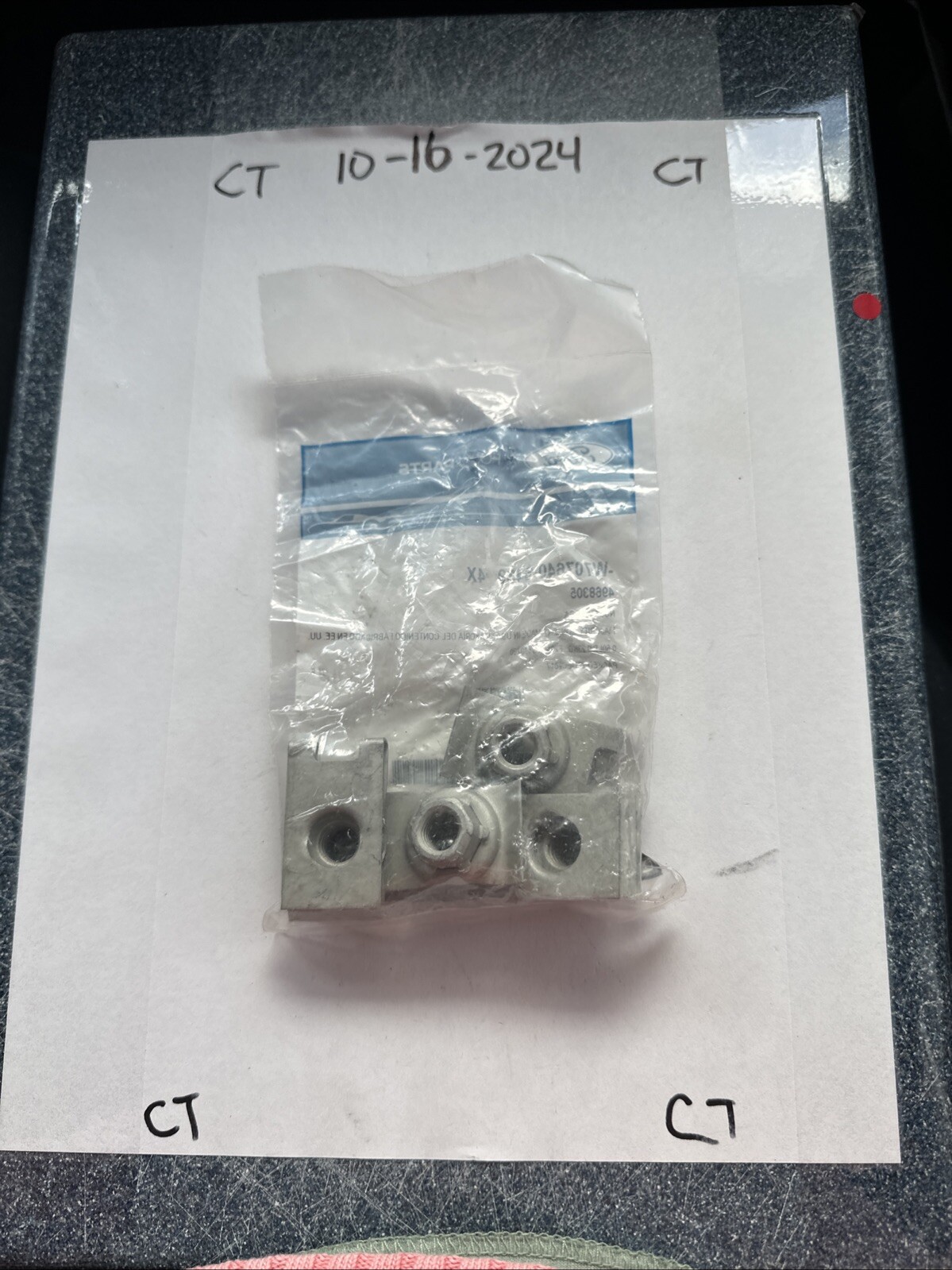 Genuine Ford Rear Plate Retainer Nut W707640-S439 (pack Of 4) - Image 3