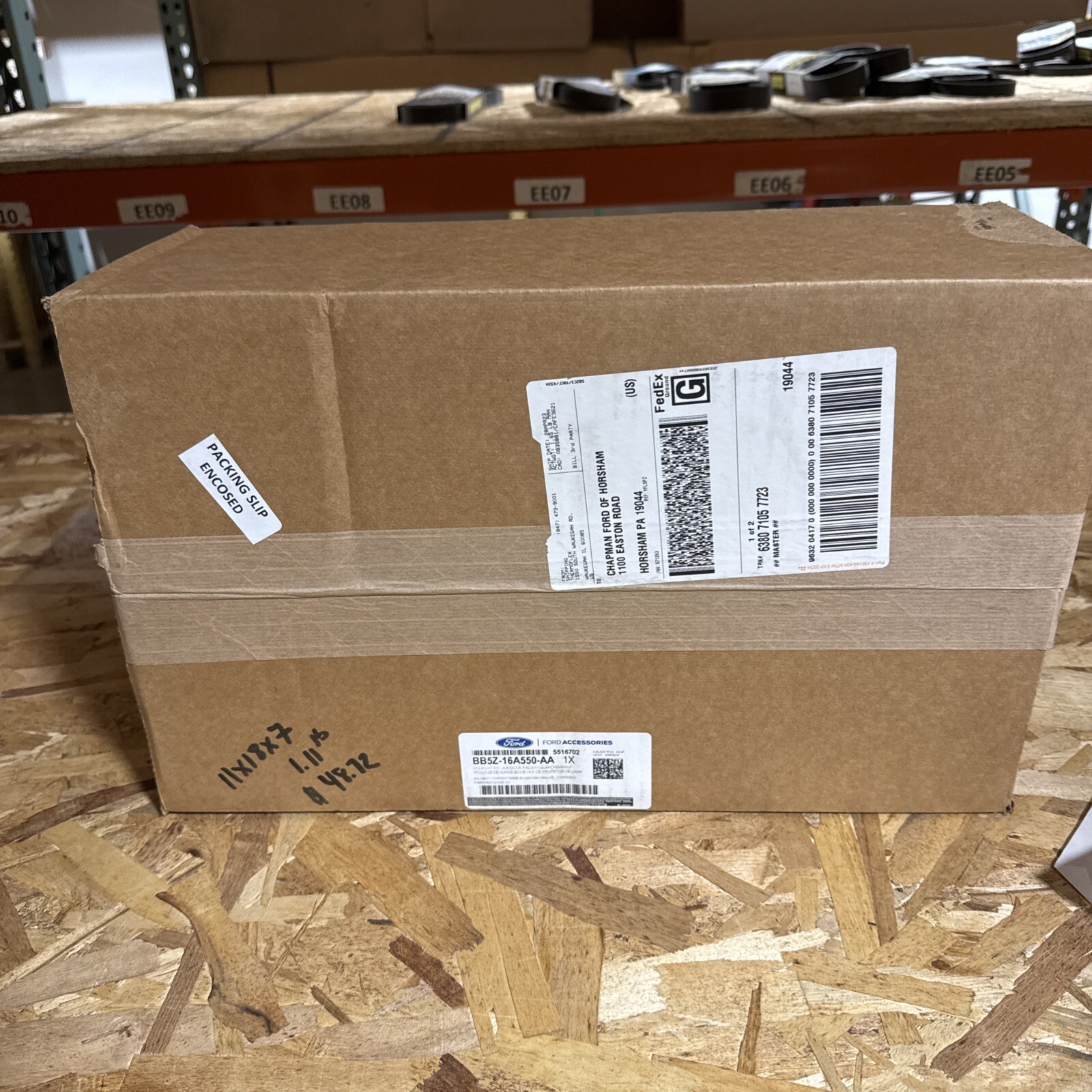 Genuine Ford Splash Guards - Molded - Front BB5Z-16A550-AA