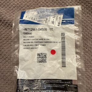 Genuine Ford Steering Column Lower Bolt -W712961-S450B