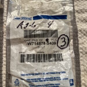 Genuine Ford Steering Column Lower Bolt W714878-S439 (3pk)