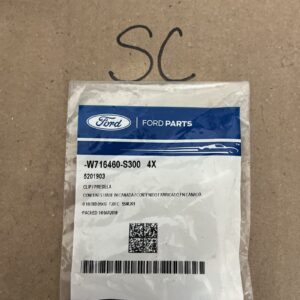 Genuine Ford Valance Panel Clip W716460-S300. QTY-4