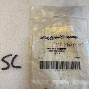 Genuine Ford -W709825-S438 Bolt