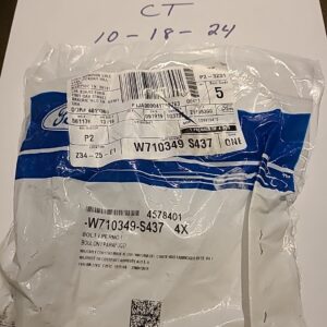 Genuine Ford W710349-S437 Tool bag Two Bolts (2)