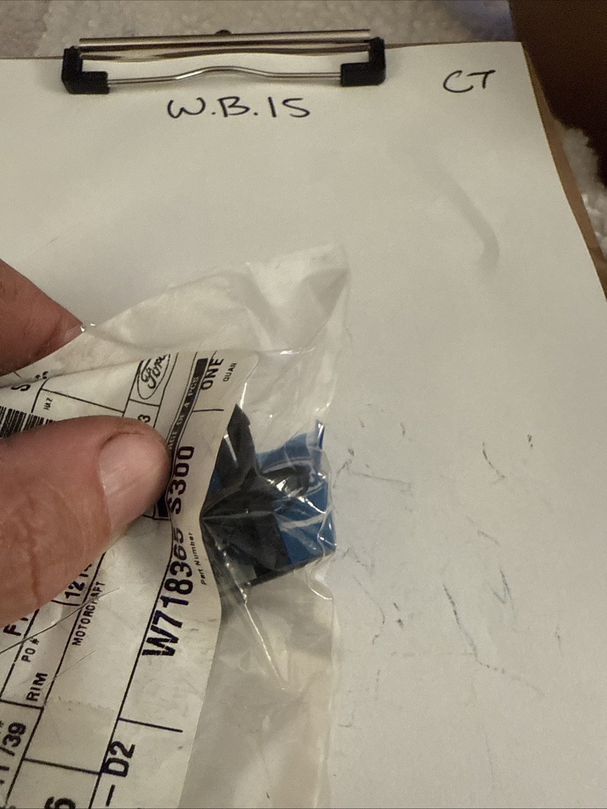 Genuine Ford Wheel Opening Molding Rivet (QTY 1) -W718365-S300 Sold Individually - Image 3