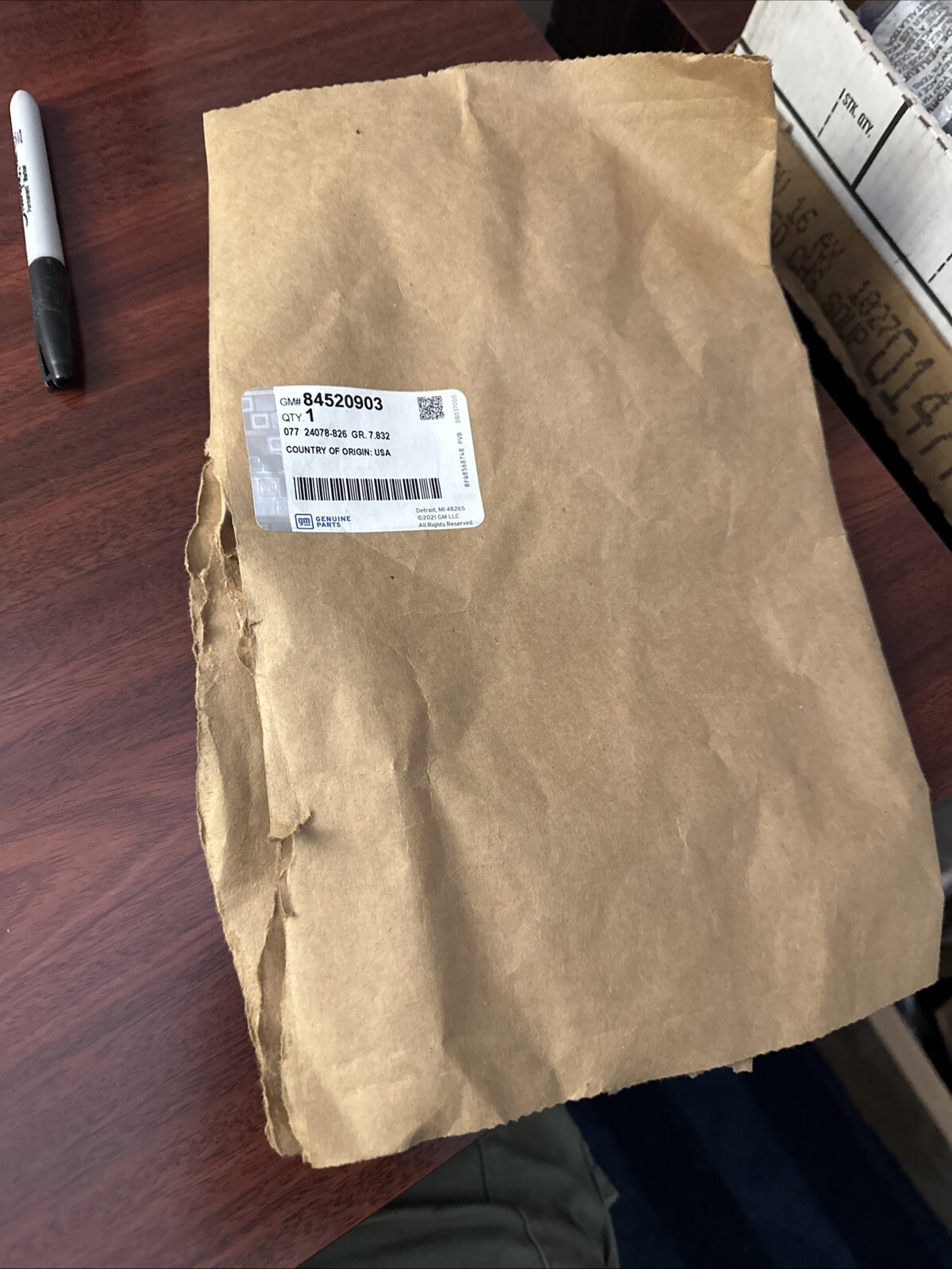 Genuine GM Bumper Protection Pad 84520903