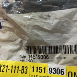 Genuine GM Engine Cylinder Head Bolt 11519306 (sold Individually)