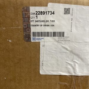 Genuine GM Front Bumper Fascia Skid Plate 22891734