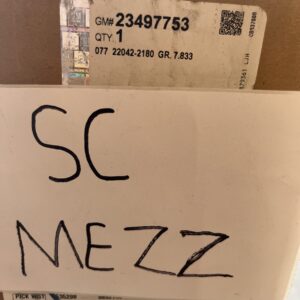 Genuine GM Front Bumper Upper Radiator Support Shutter Assembly, 23497753