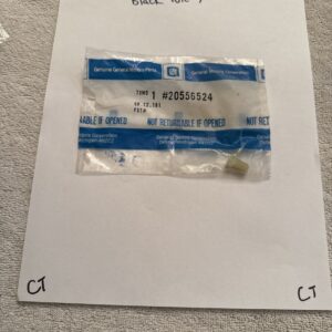 Genuine GM Fstn-Push-In Square Hole W/Tab 3.9 X 16 S 20556524