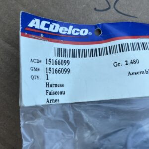 Genuine GM OEM ACDelco 15166099 Wiring Harness NOS