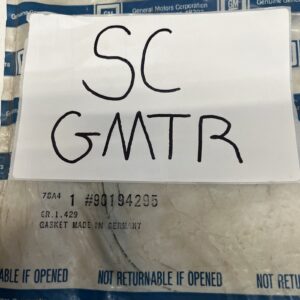 Genuine GM OEM NOS 90194295 Oil Pan Gasket 1987-1989 Pontiac Grand Am