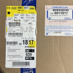 Genuine GM Passenger Side Tail Lamp Assembly 9011017