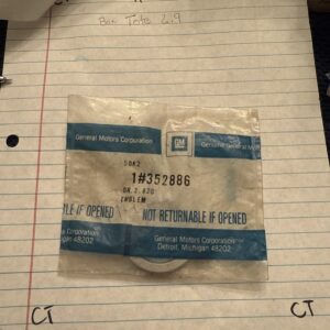 Genuine GM SS Horn Button Emblem p/n 352886 NOS Camaro Nova Chevelle