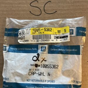 Genuine GM Wheel Nut Cover 10055362 NOS QTY2