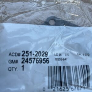 Genuine GM water pump gasket p/n 24576956 oem