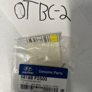 Genuine Hyundai 58188-F2500 Spring-Pad Return