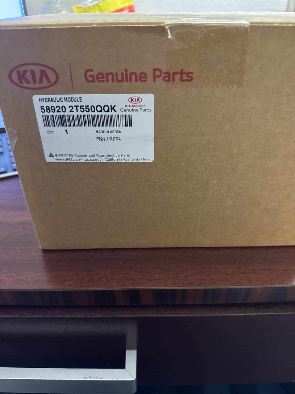 Genuine Kia Hydraulic Module 58920-2T550QQK