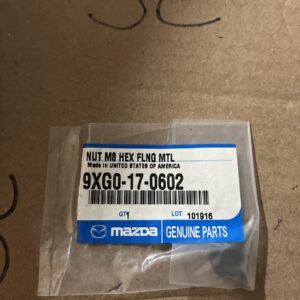 Genuine Mazda Nut M8 Hex Flng Mtl 9XG0-17-0602