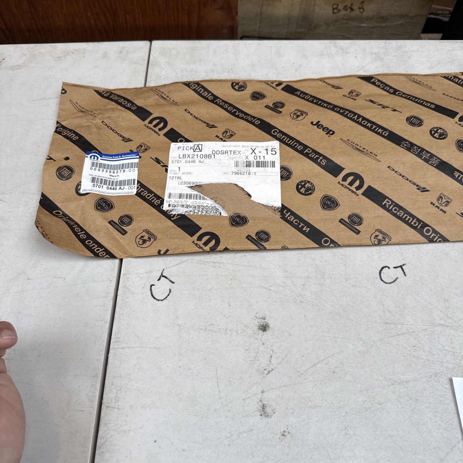 Genuine Mopar Door Applique Mopar 57010446AJ OEM Nos