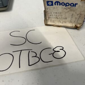 Genuine Mopar Fuel Injection Pressure Regulator Standard 4275313