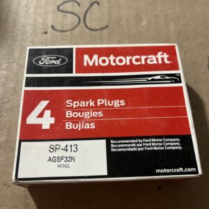 Genuine Motorcraft SP-413 / Ford AGSF32N Spark Plugs - 4Pack