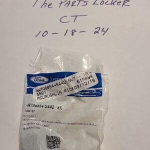 Genuine OEM Ford W706854-S442 Ball Joint Nut (qty.2)