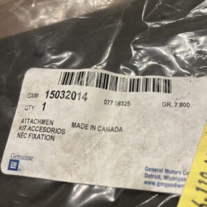 Genuine OEM GM Chevy Trailblazer License Plate Bracket 2002-2009 15032014