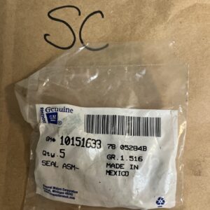 Genuine OEM GM Engine Oil Level Sensor Seal NOS 10151633 QTY5