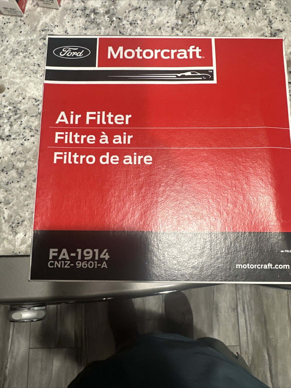 Genuine OEM Motorcraft Engine Air Filter FA-1914 For 2014-2017 Ford Fiesta