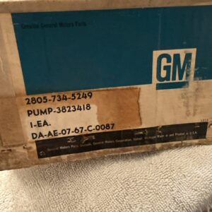 Gm Oil Pump 3823418