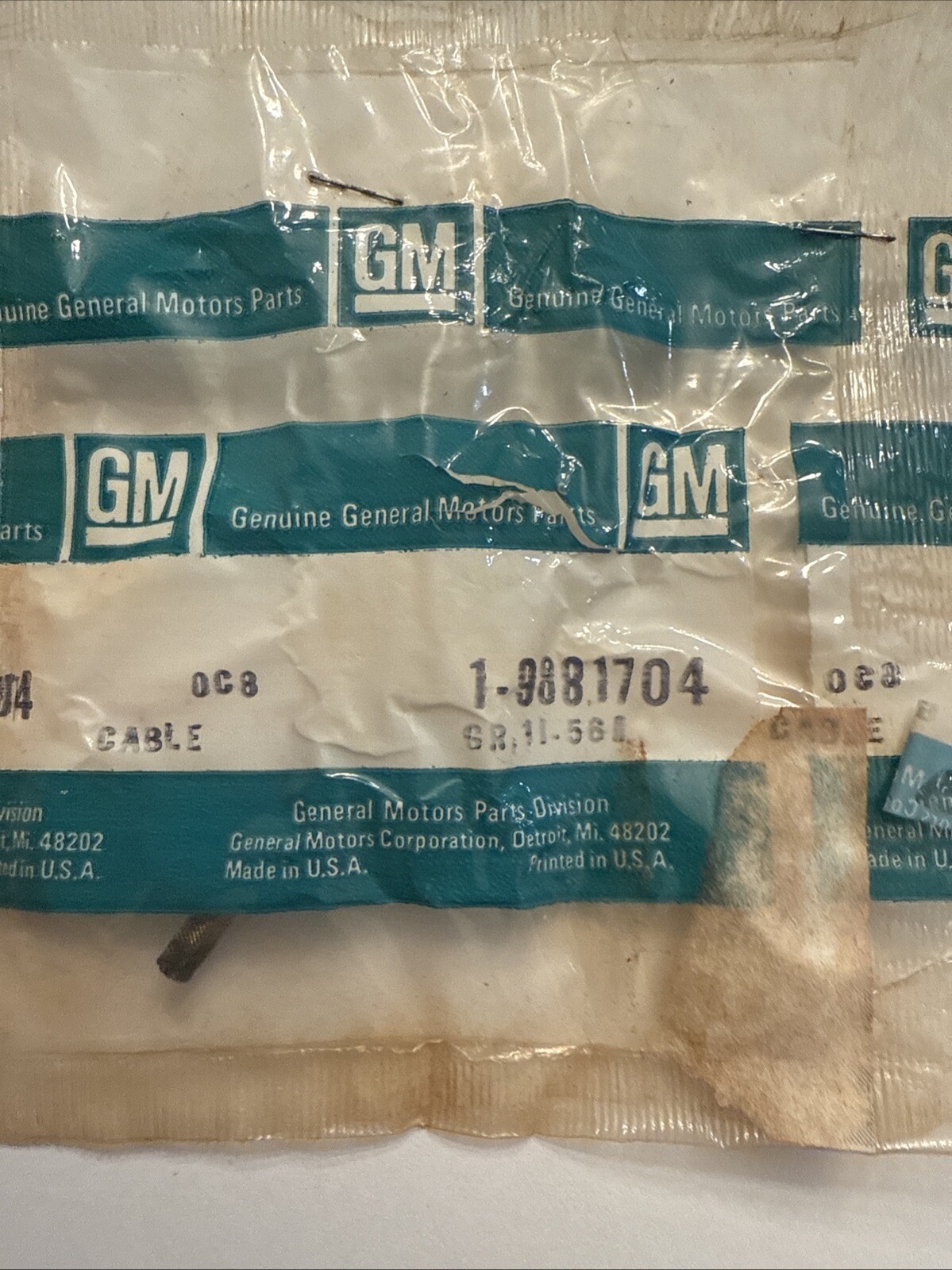 Gm Speedometer Cable 9881704 - Image 3