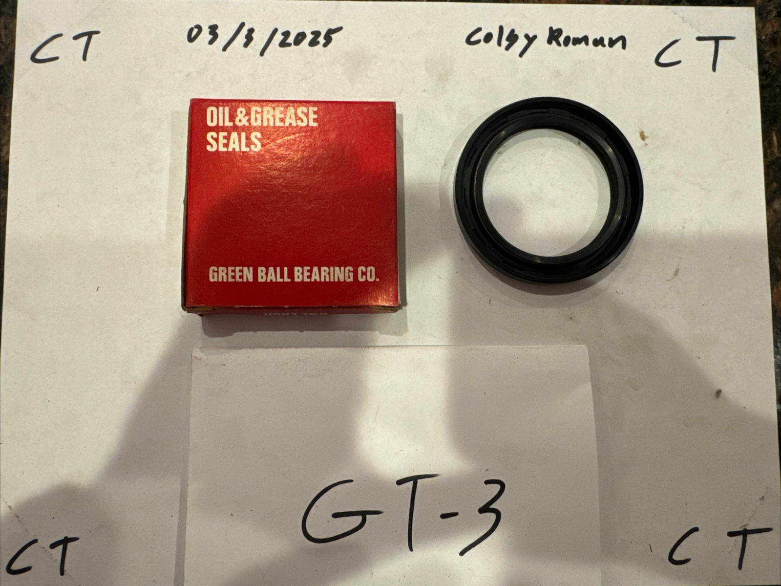 Green Ball Bearing Co. Oil Seals 225020