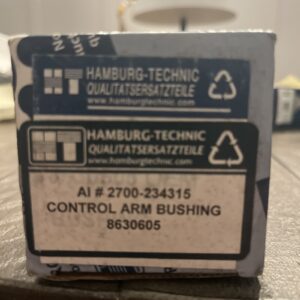 Hamburg-technic 2700-234315 Suspension Control Arm Bushing 8630605