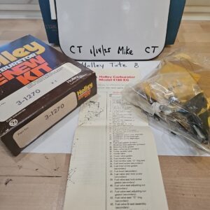 Holley Carburetor Renew Kit 3-1270 For Holley 4180 EG