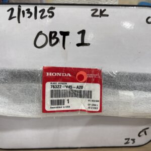 Honda BLADE, SCRAPER 76322-V45-A20 OEM NEW