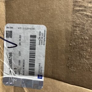 INTEGRATED CARGO LINER IN JET BLACK WITH CHEVROLET SCRIPT GM 84586766