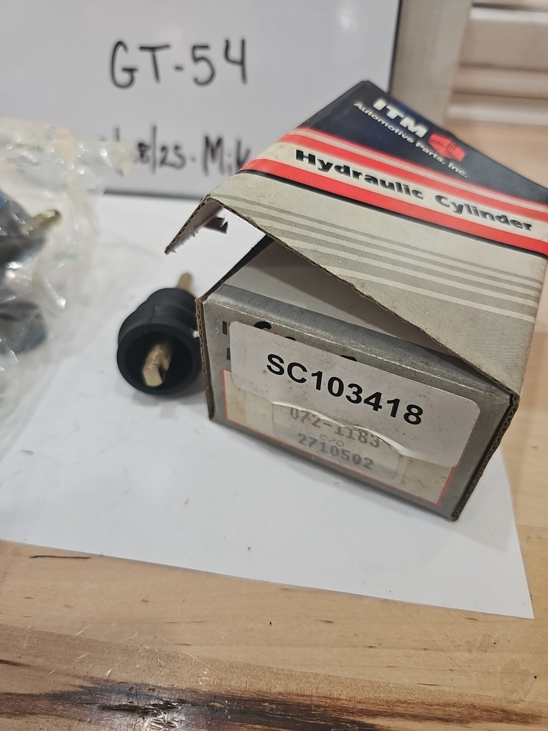 ITM NOS 072-1183 (SC103418) Clutch Slave Cylinder for Datsun 210 B210 1000 70-71 - Image 4