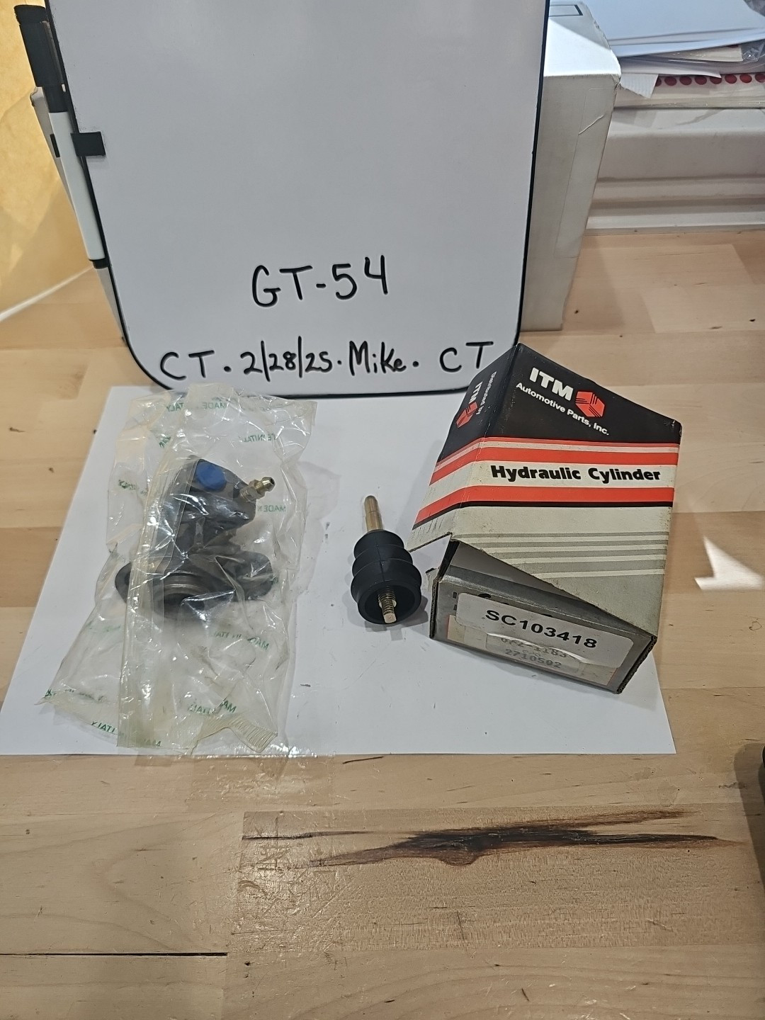 ITM NOS 072-1183 (SC103418) Clutch Slave Cylinder for Datsun 210 B210 1000 70-71