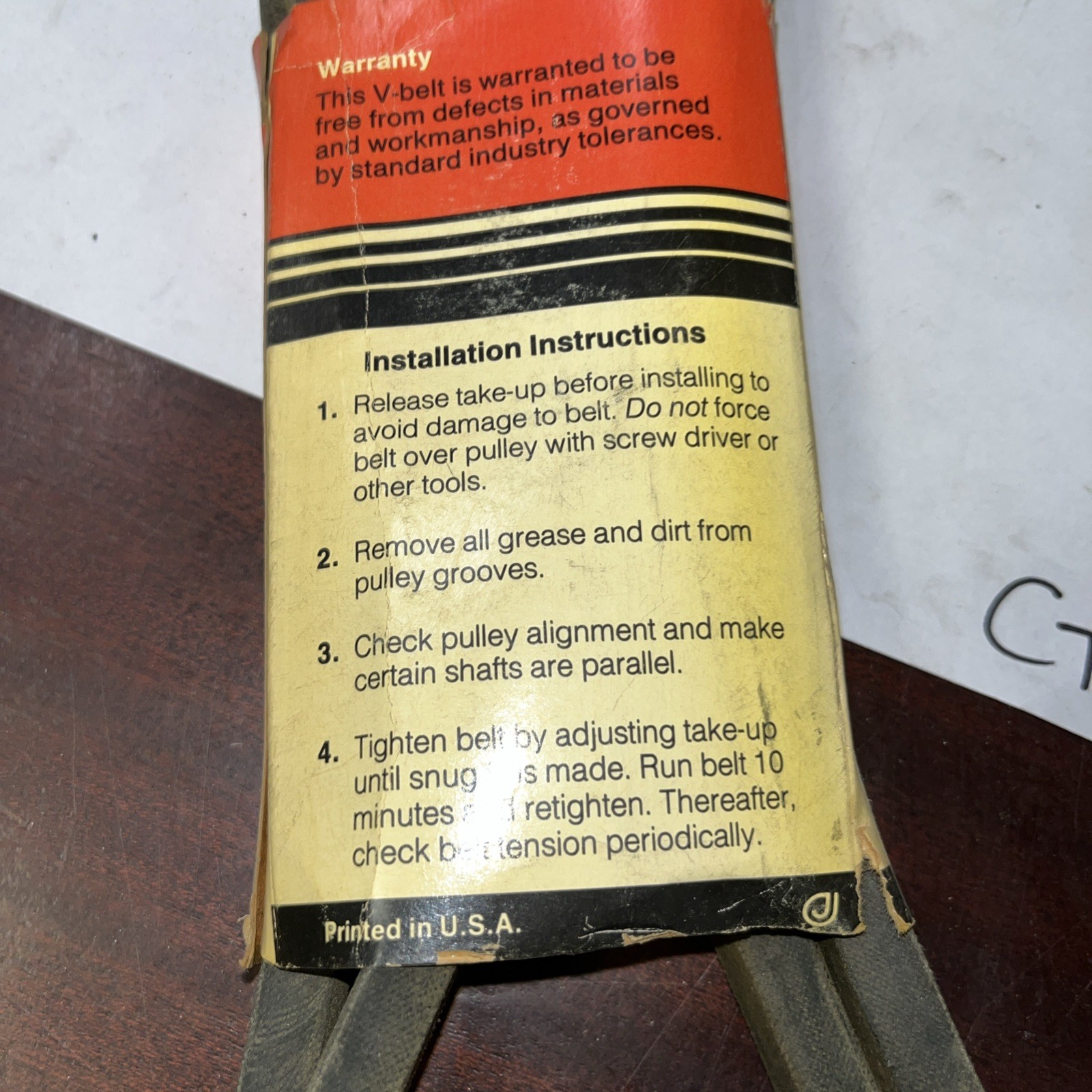 Jason V Belt 5L670 - Image 4