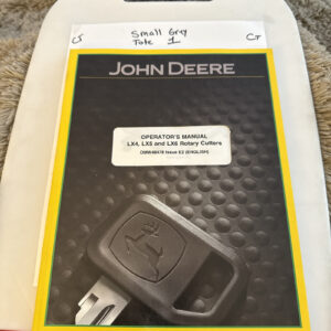 John Deere LX4 LX5 LX6 Rotary Cutters Owners Manual OMW48478