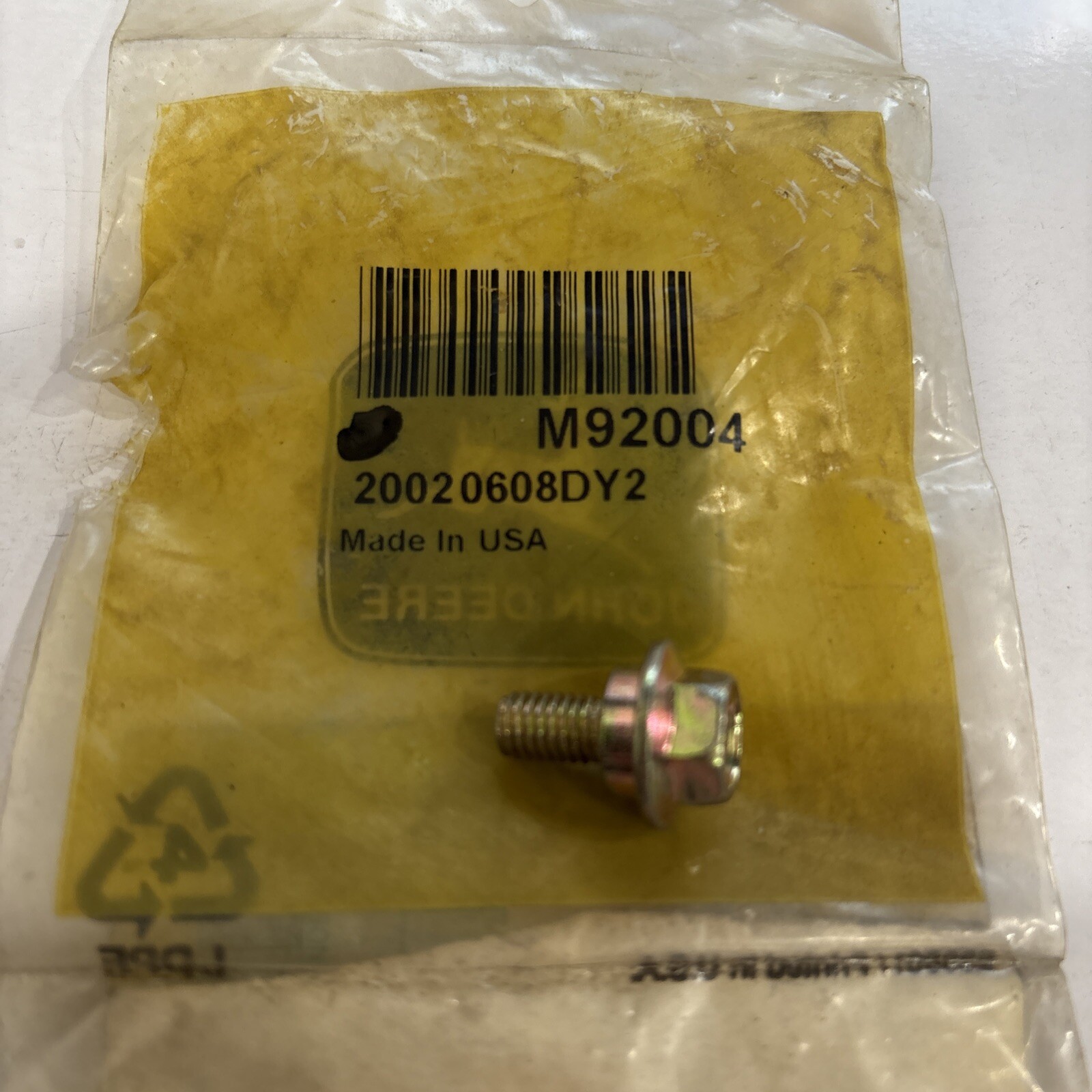 John Deere M92004 Cap Screw / Bolt - Image 3