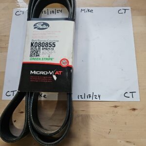 K080855 Gates Micro-V AT Belt Green Stripe